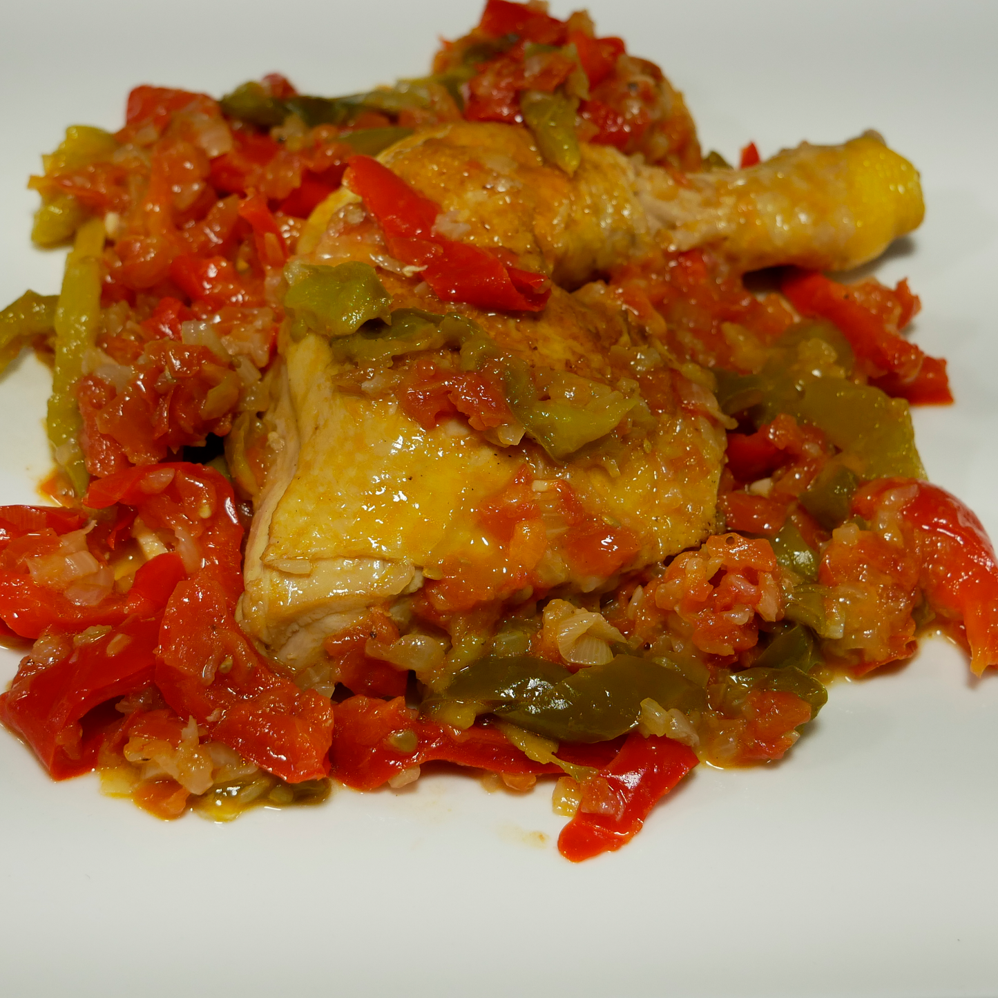 Poulet basquaise