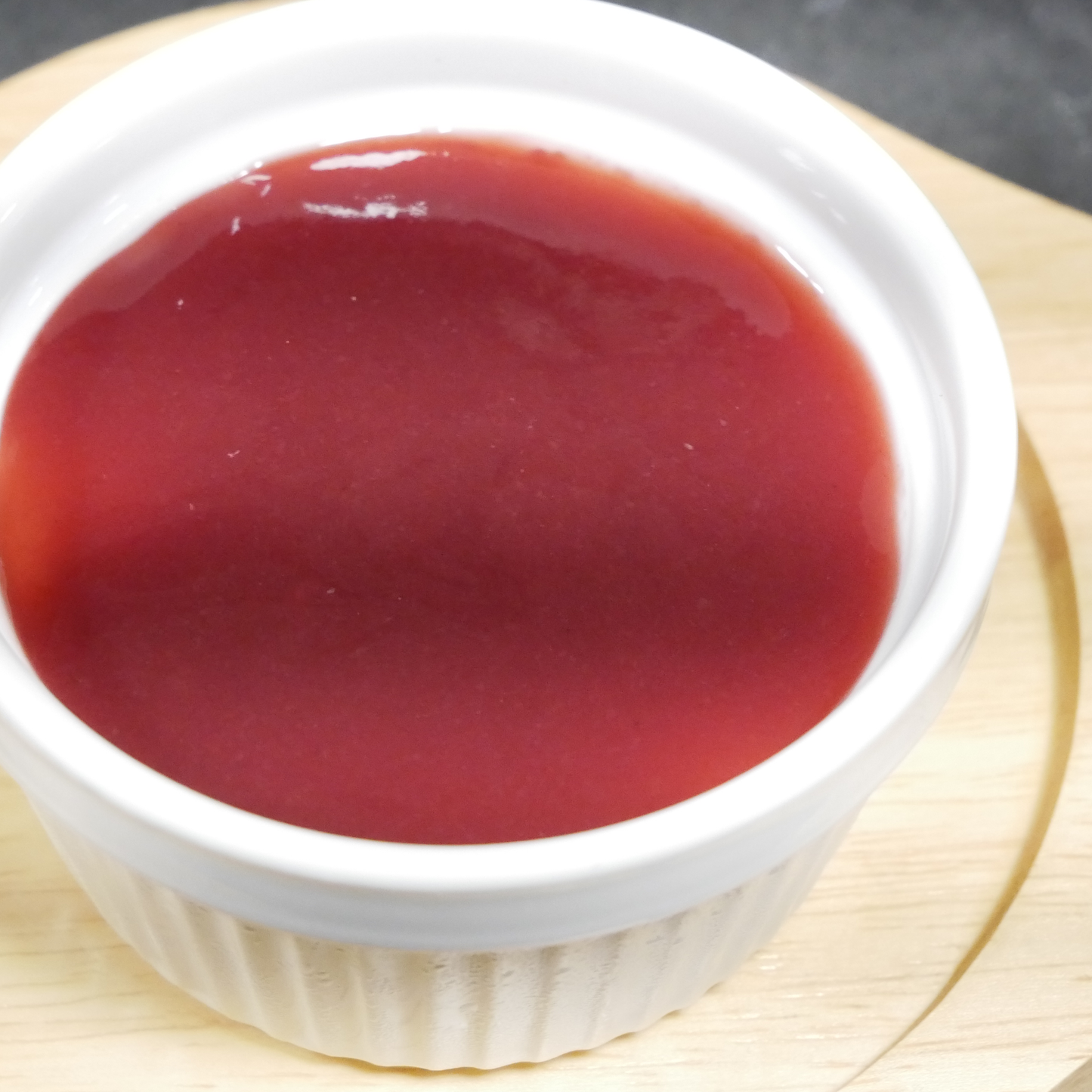 Panna cotta fruits rouges