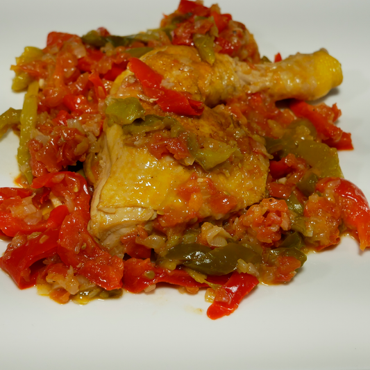 Poulet basquaise