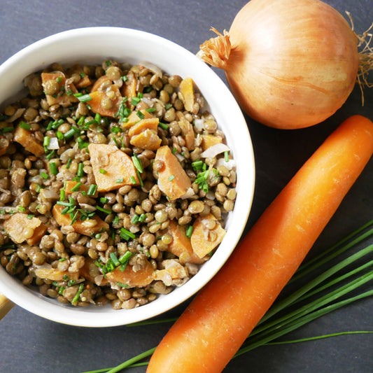 Salade de lentilles traditionnelle